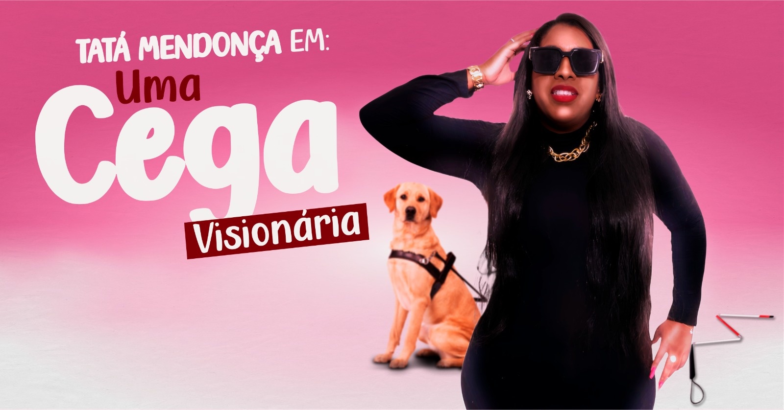 TATA MENDONÇA EM UMA CEGA VISIONÁRIA - LORENA/SP