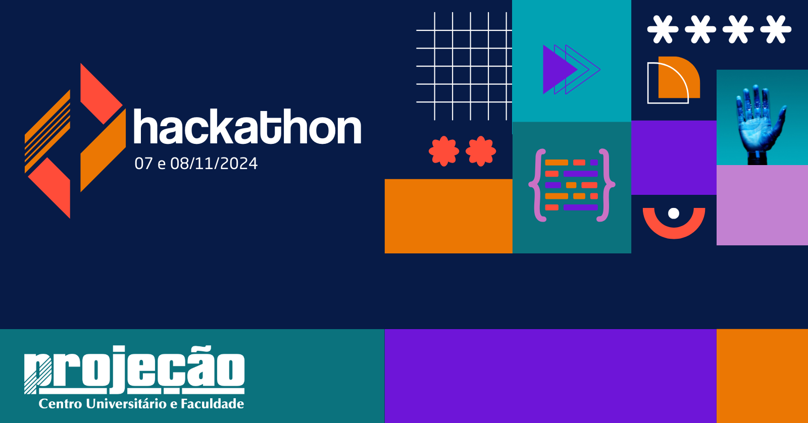 출처 이미지 — HACKATHON PROJEÇÃO 2026