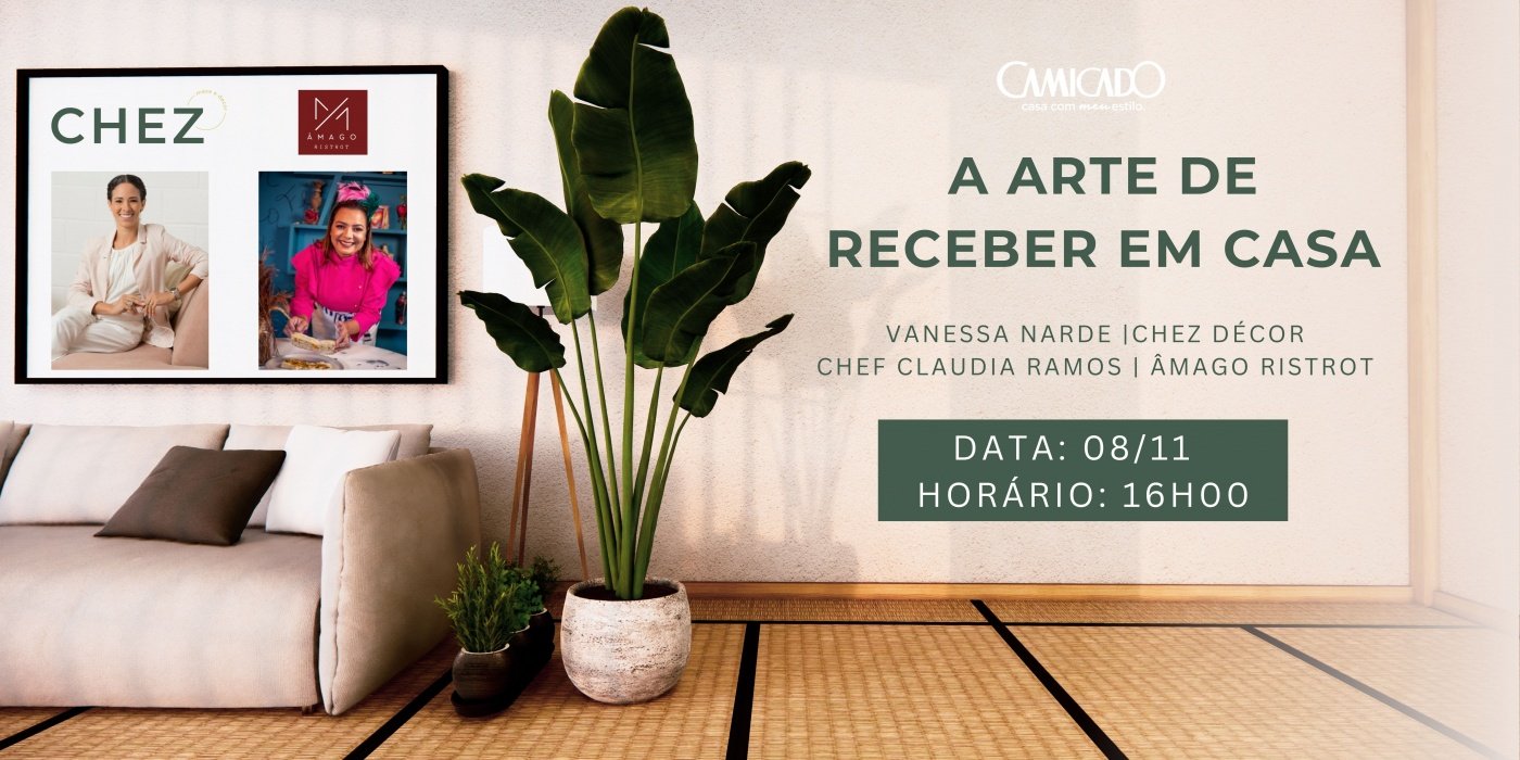 A ARTE DE RECEBER EM CASA em Aracaju - Sympla
