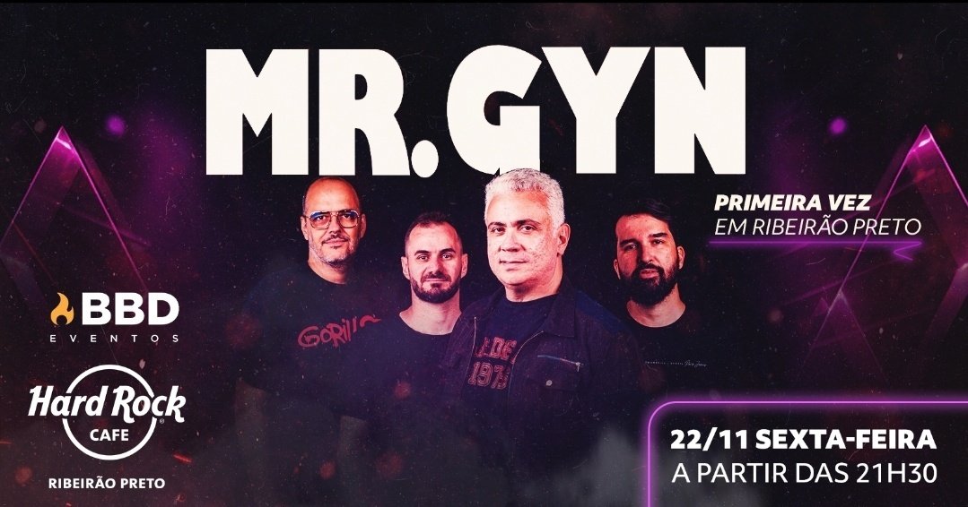 MR. GYN AO VIVO EM RIBEIRÃO em Ribeirão Preto - Sympla