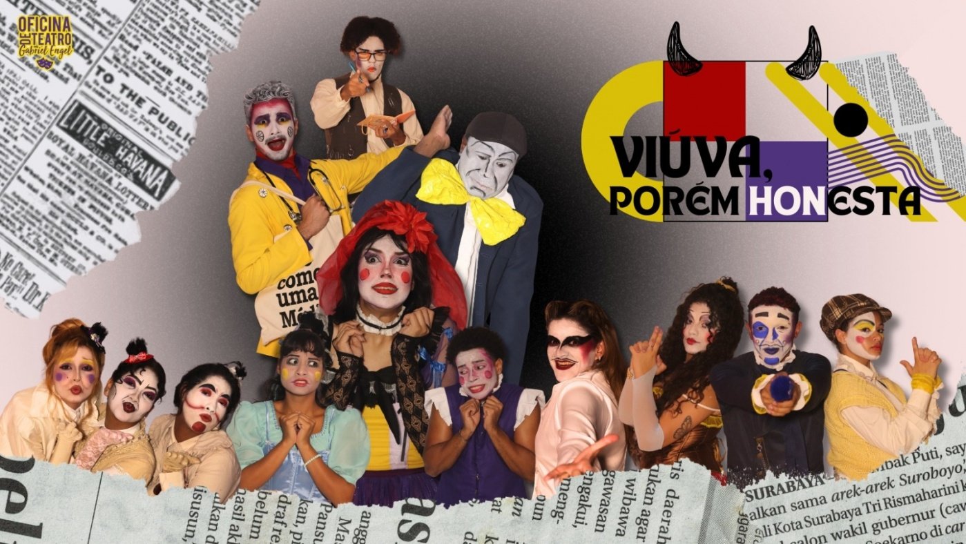 Porem Viúva, porém honesta em São Gonçalo em São Gonçalo - Sympla