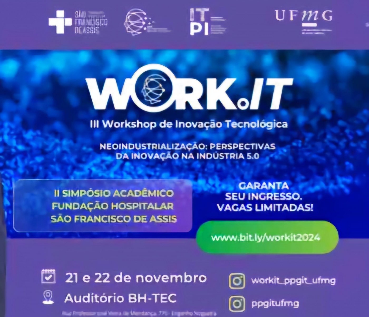 III Workshop de Inovação Tecnológica em Belo Horizonte - Sympla