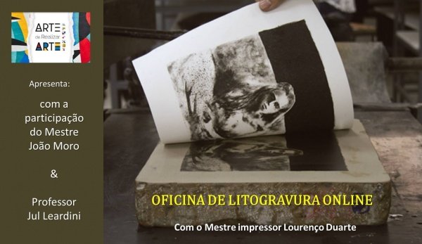 Imagem do evento OFICINA DE LITOGRAVURA ON LINE