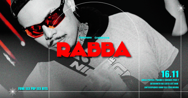 Band Rabba Rabba :: Funk, Pop & Hits :: Sábado 16.11 :: Cucko POA em Porto Alegre ...