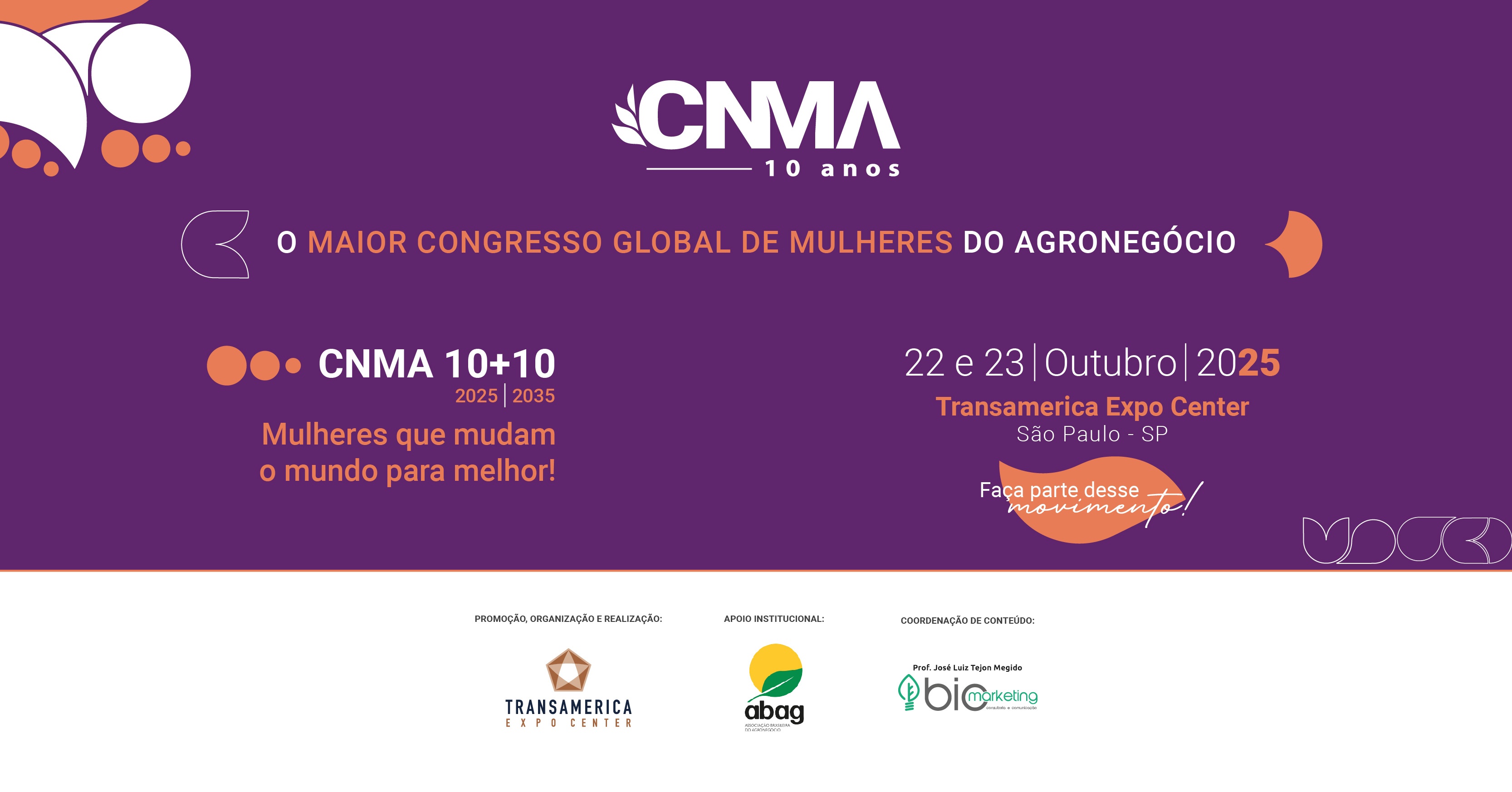 10° CONGRESSO NACIONAL DAS MULHERES DO AGRONEGÓCIO
