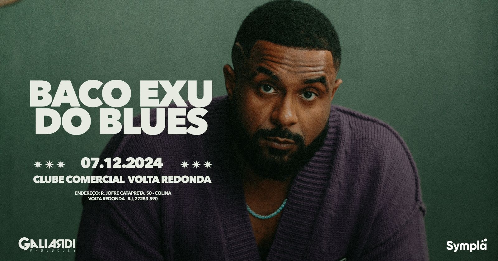Baco Exu do Blues em Volta Redonda