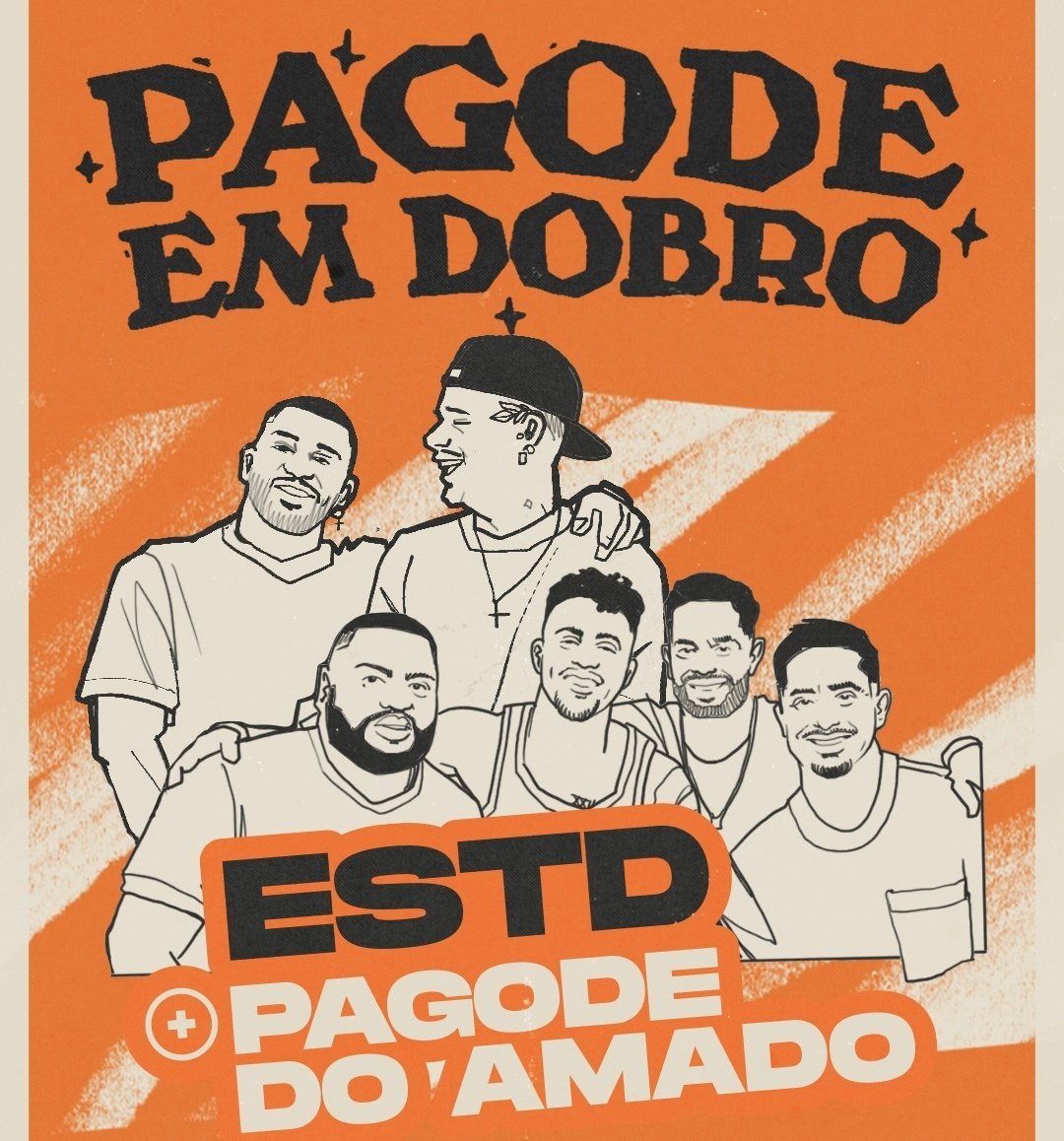 Pagode em Dobro | ESTD + Pagode do Amado em Pelotas - Sympla