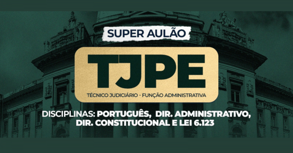Aulão Tjpe Função Administrativa Em Recife Sympla