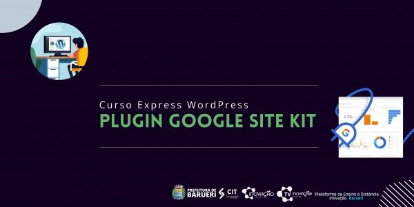 Imagem do evento Curso Express WordPress - Plugin Google site kit