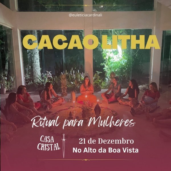 Imagem do evento Ritual para Mulheres- Solstício de Verão com a medicina do Cacau.