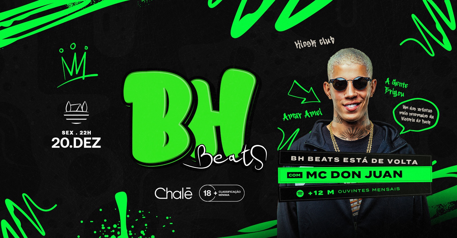BH Beats com Don Juan em Belo Horizonte