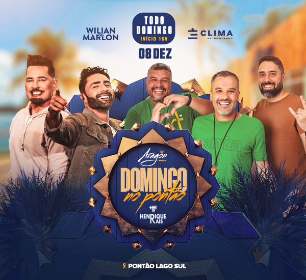 Domingo no Pontão em Brasília - Sympla