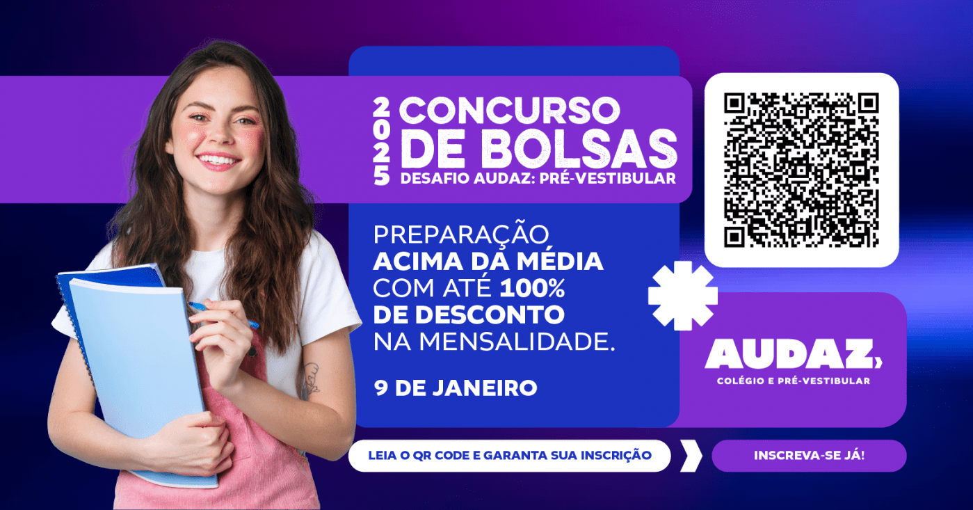 Concurso de Bolsas - AUDAZ Pré-vestibular em São Luís - Sympla