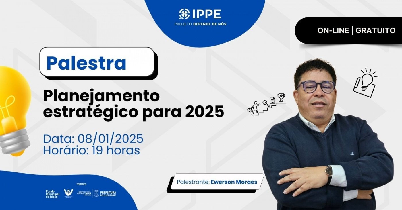 Palestra: Planejamento estratégico para 2025 - online - Sympla