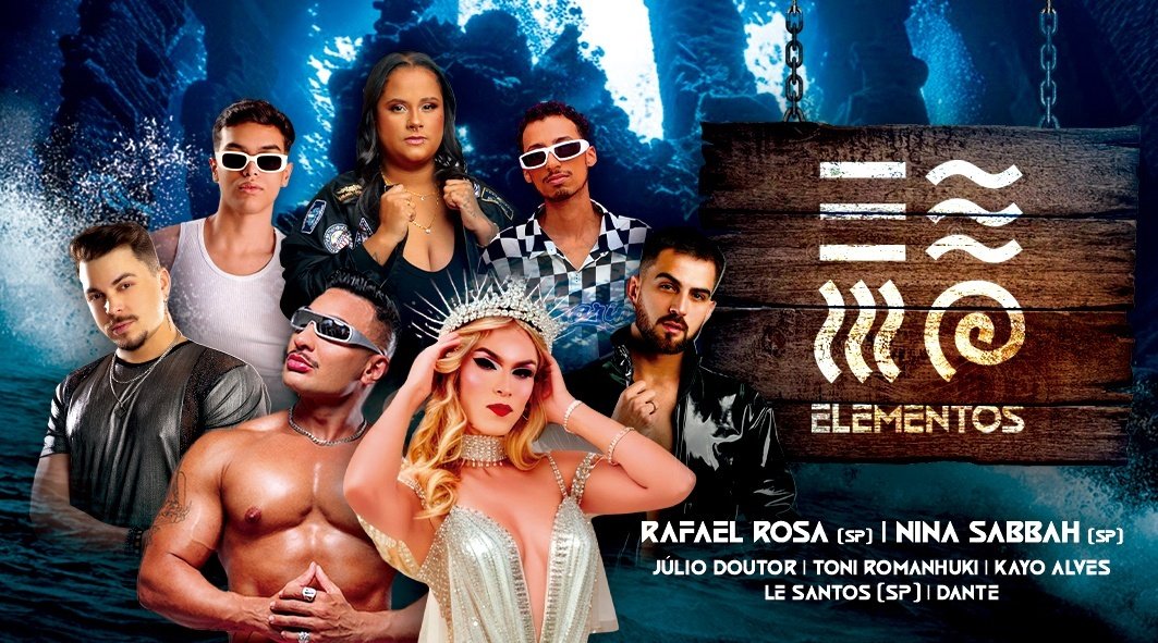 Tele Rio Elemento ELEMENTOS - EDIÇÃO ÁGUA em Rio de Janeiro - Sympla