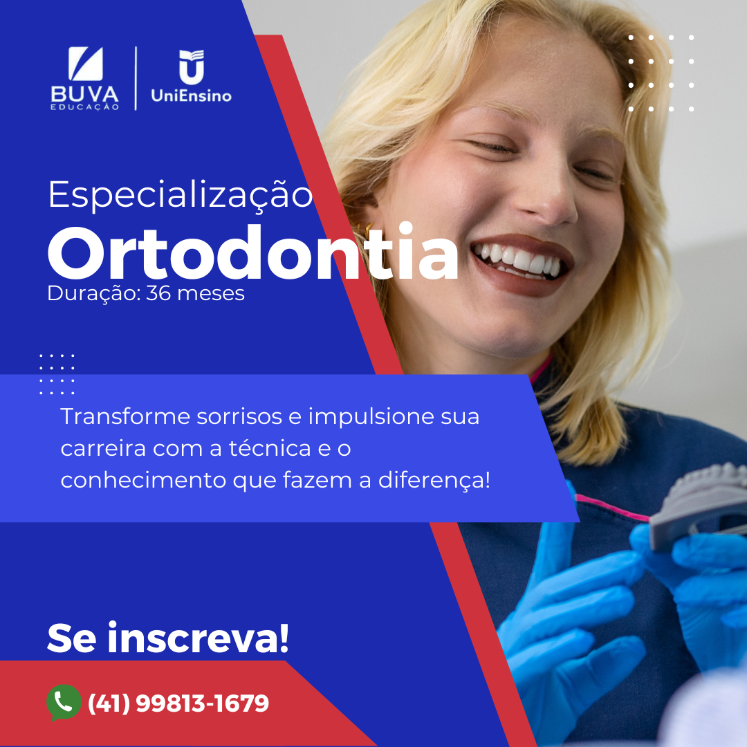 Especialização em Ortodontia Uniensino.