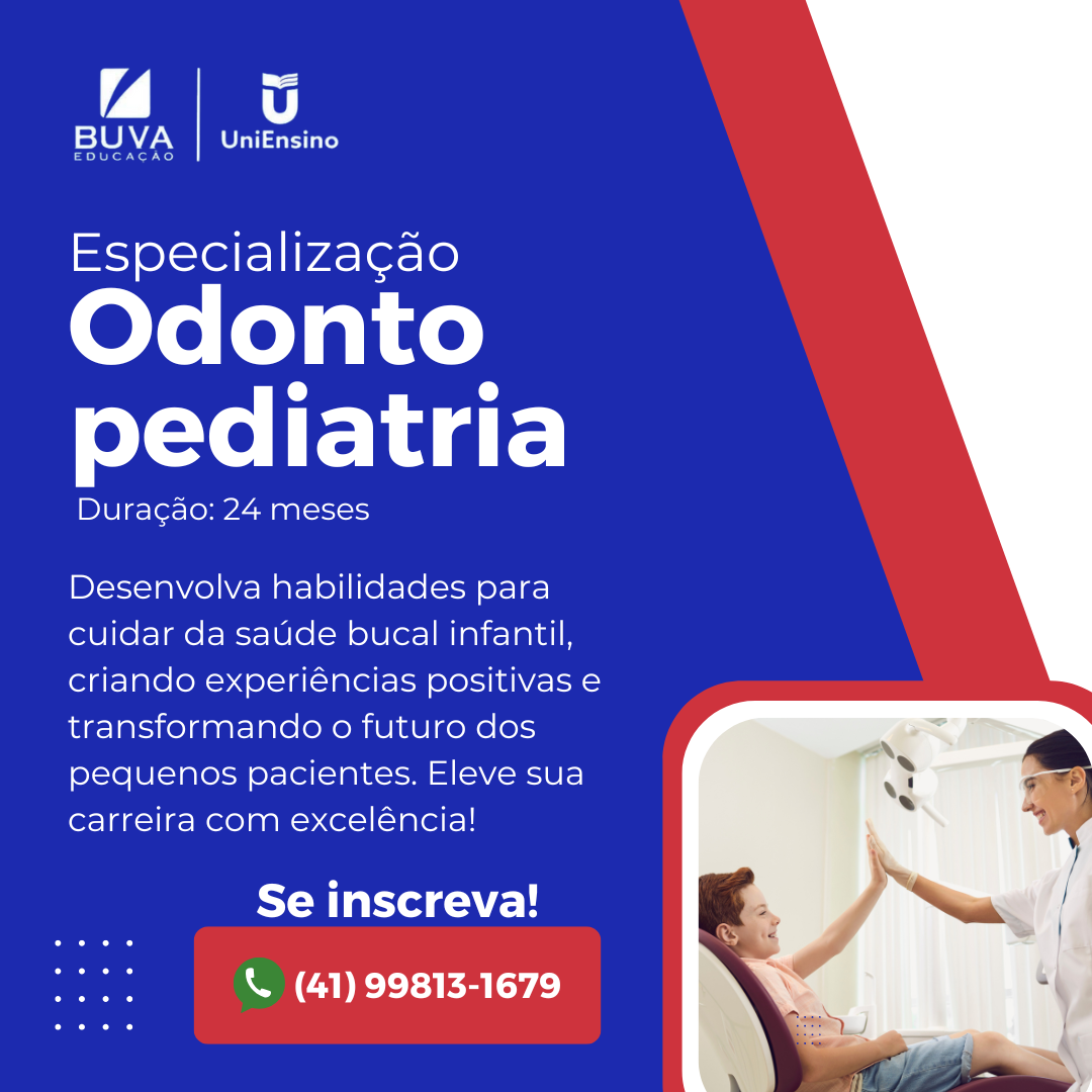 Especialização Odontopediatria - Uniensino