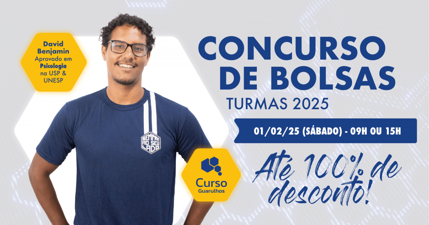 Concurso de Bolsas | 01/02/25 (Sábado) - 09h ou 15h | Curso Poliedro ...
