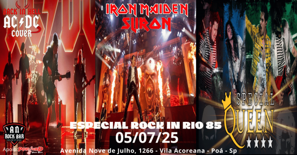 ESPECIAL ROCK RIO 85