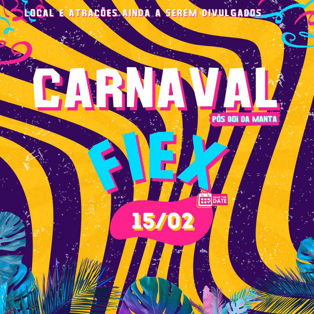 CARNAVAL FIEX AFTER DO BOI em Pedro Leopoldo - Sympla