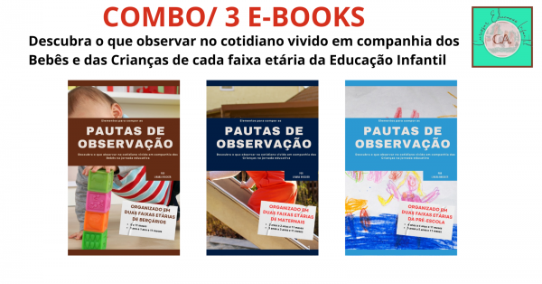 Imagem do evento COMBO * Pautas de Observação: Descubra o que observar no cotidiano vivido na Educação Infantil