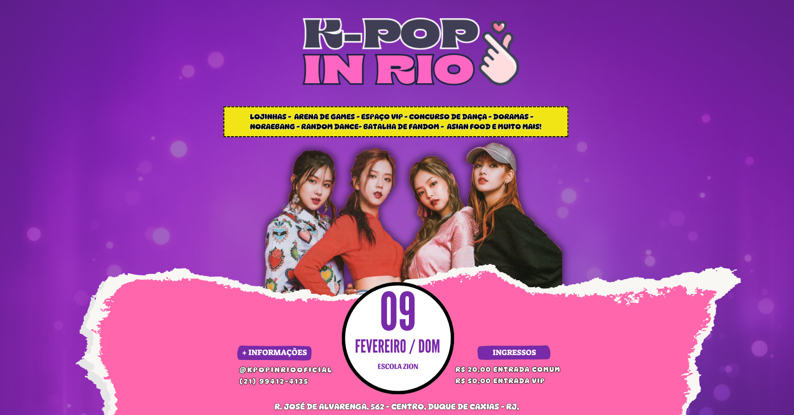 K-pop in Rio em Duque de Caxias - Sympla