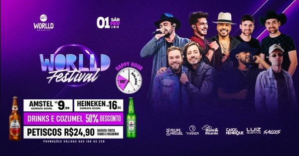 WORLLD FESTIVAL| WORLLD BRASÍLIA em Brasília - Sympla