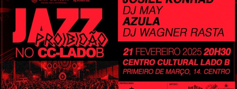 JAZZ PROIBIDÃO NO LADO B em Rio de Janeiro - Sympla