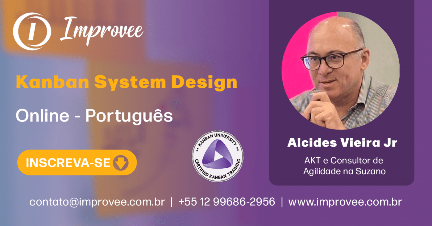 Kanban System Design - KSD125 | junho/2026 - online - Sympla