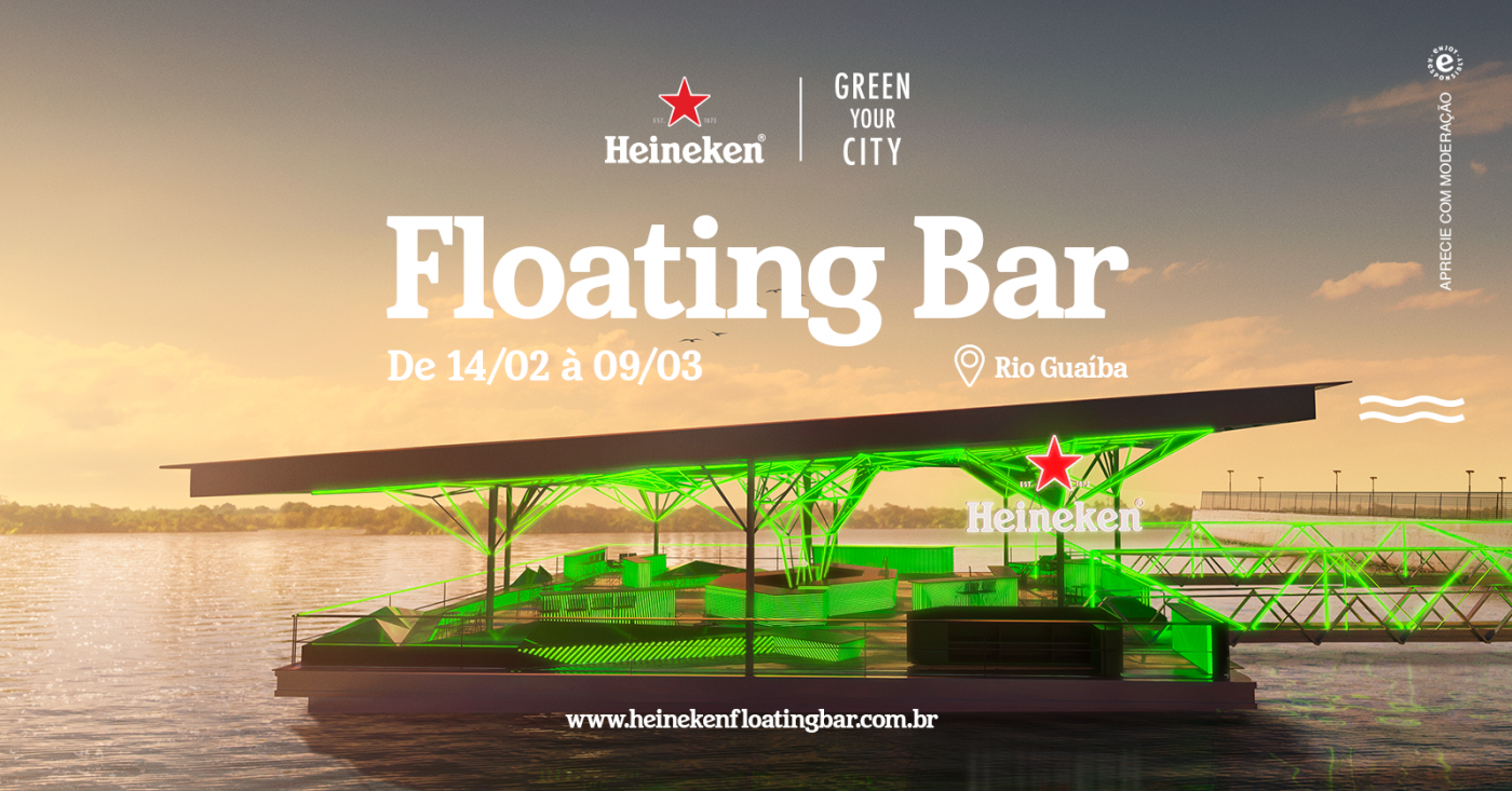 Heineken Floating Bar - 28/02 em Porto Alegre - Sympla