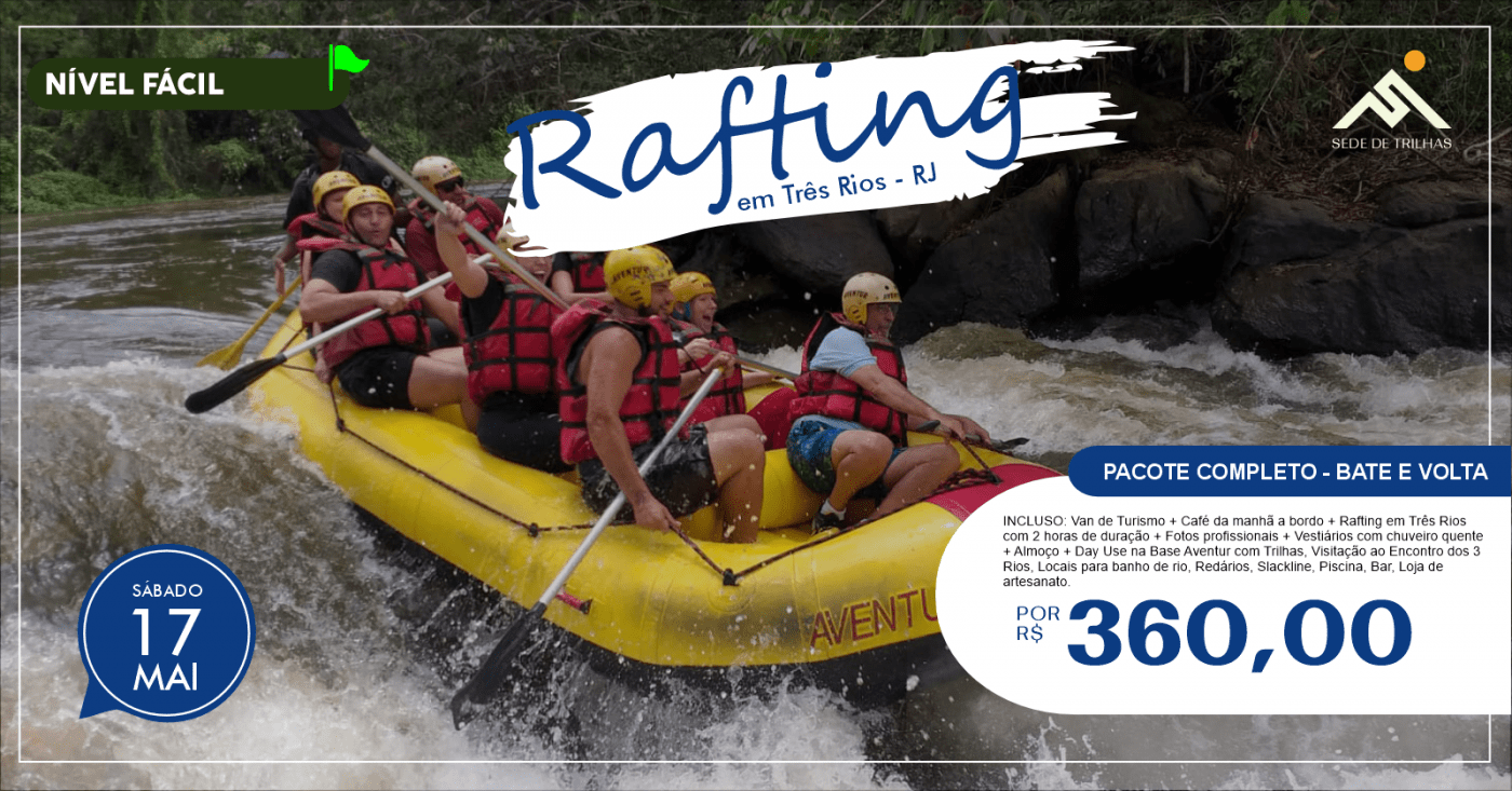 Tres Rios Rivers RAFTING EM TRÊS RIOS em Três Rios - Sympla