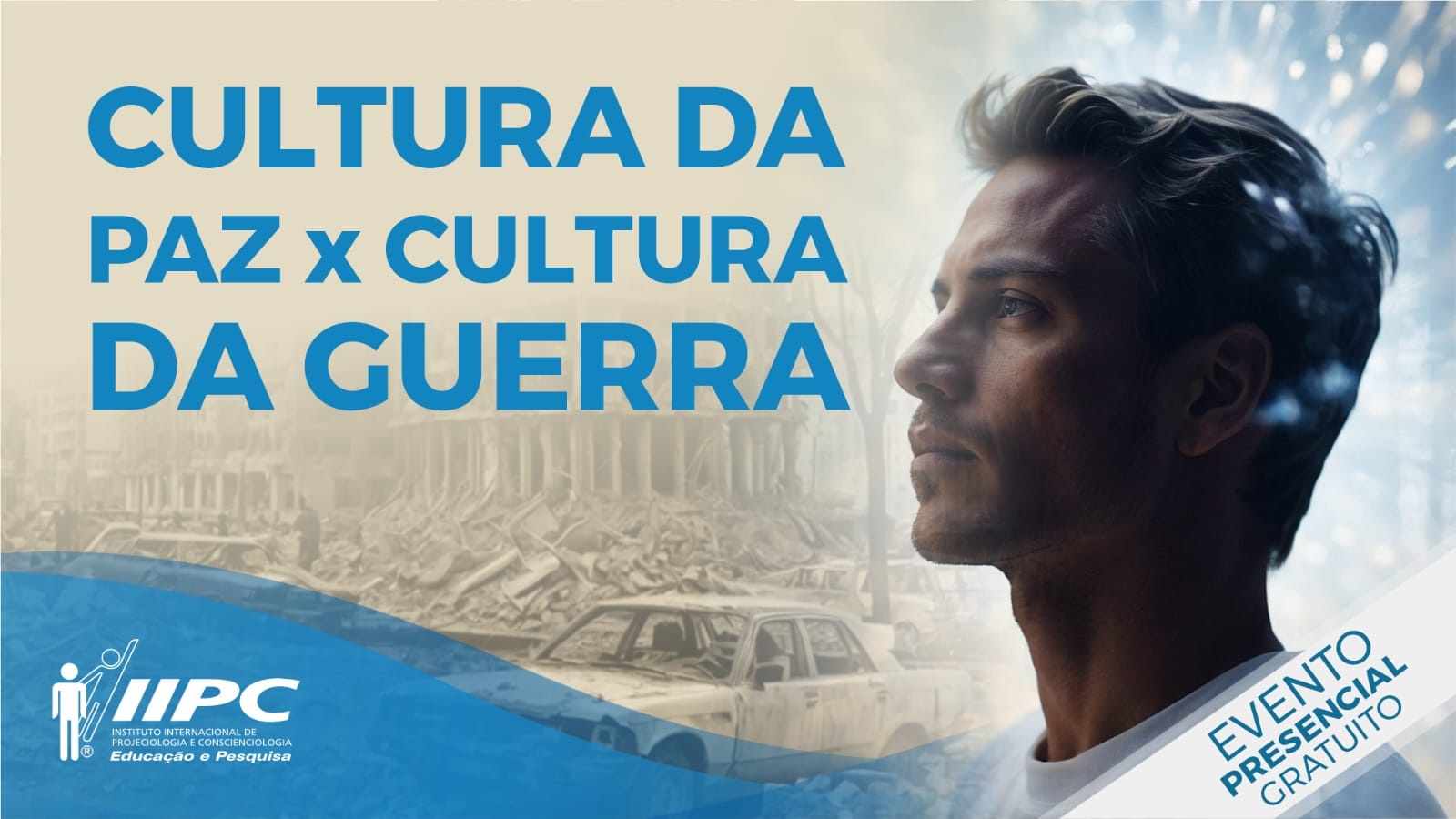 Source image — Palestra Gratuita: Cultura da Paz X Cultura da Guerra / Belo Horizonte - MG