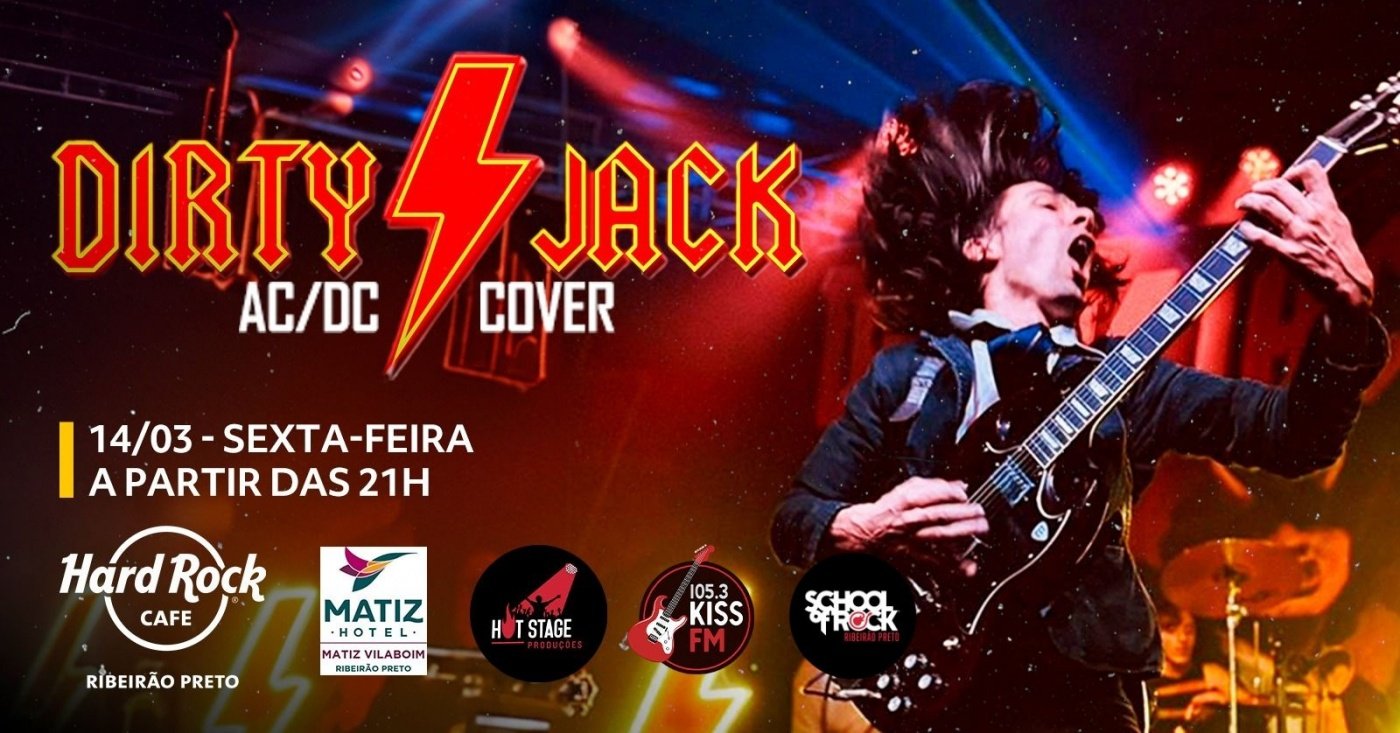 Dirty Jack – O Tributo Ao Ac/Dc Volta A Ribeirão Preto! em
