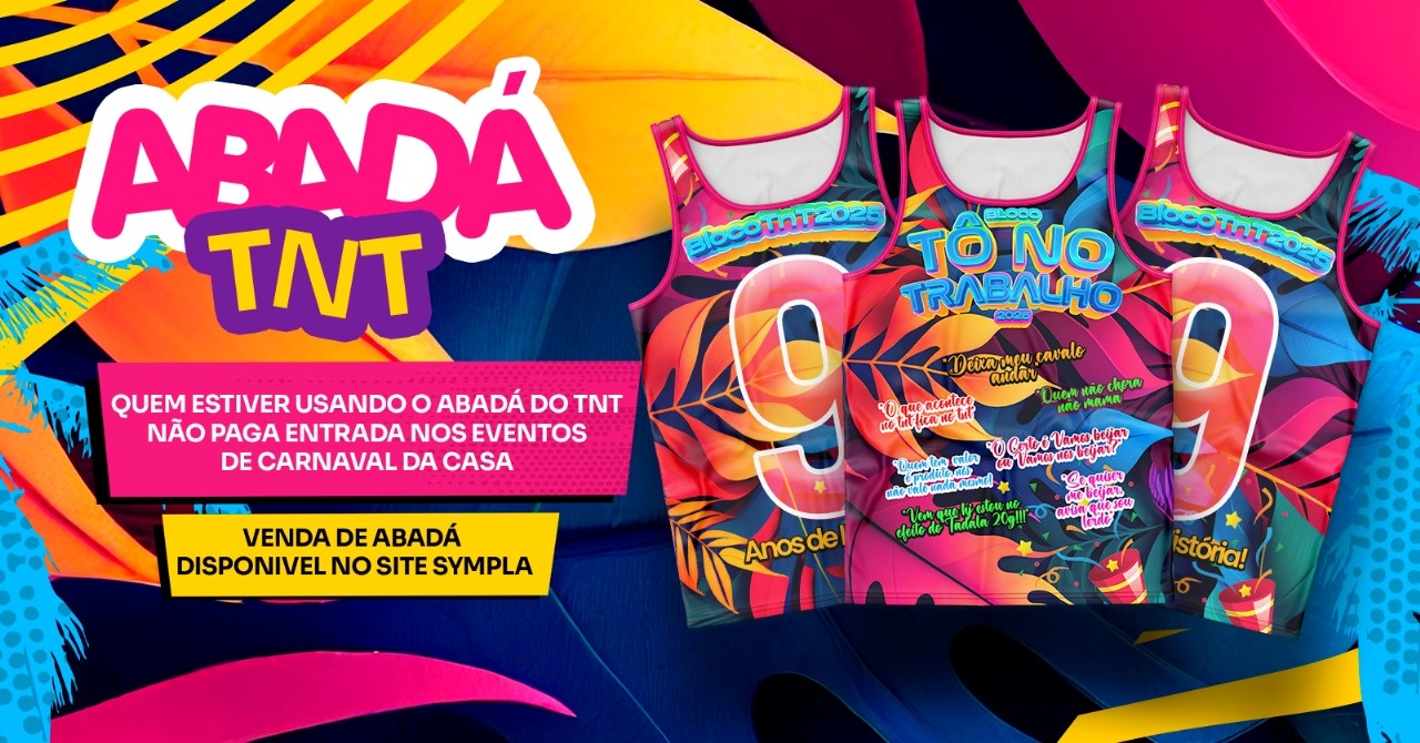 Garanta seu Abada de Carnaval | 01 a 05/03 | Tô no Trabalho em Rio das ...