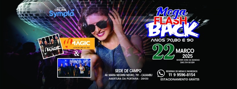 MEGA FLASH BACK - GRÊMIO C.P. em Jundiaí - Sympla