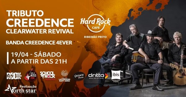 Creedence 4Ever: Reviva a Magia do Creedence Clearwater Revival!