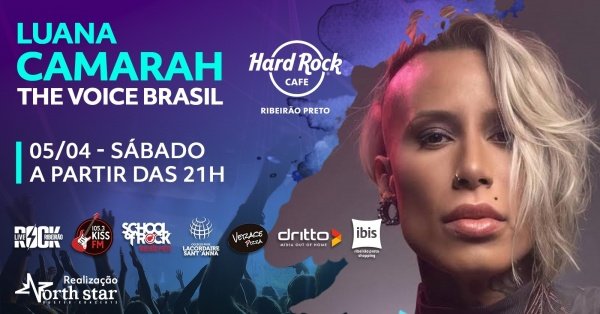 Luana Camarah no Live Rock Ribeirão: Uma Noite de Talento e Energia!