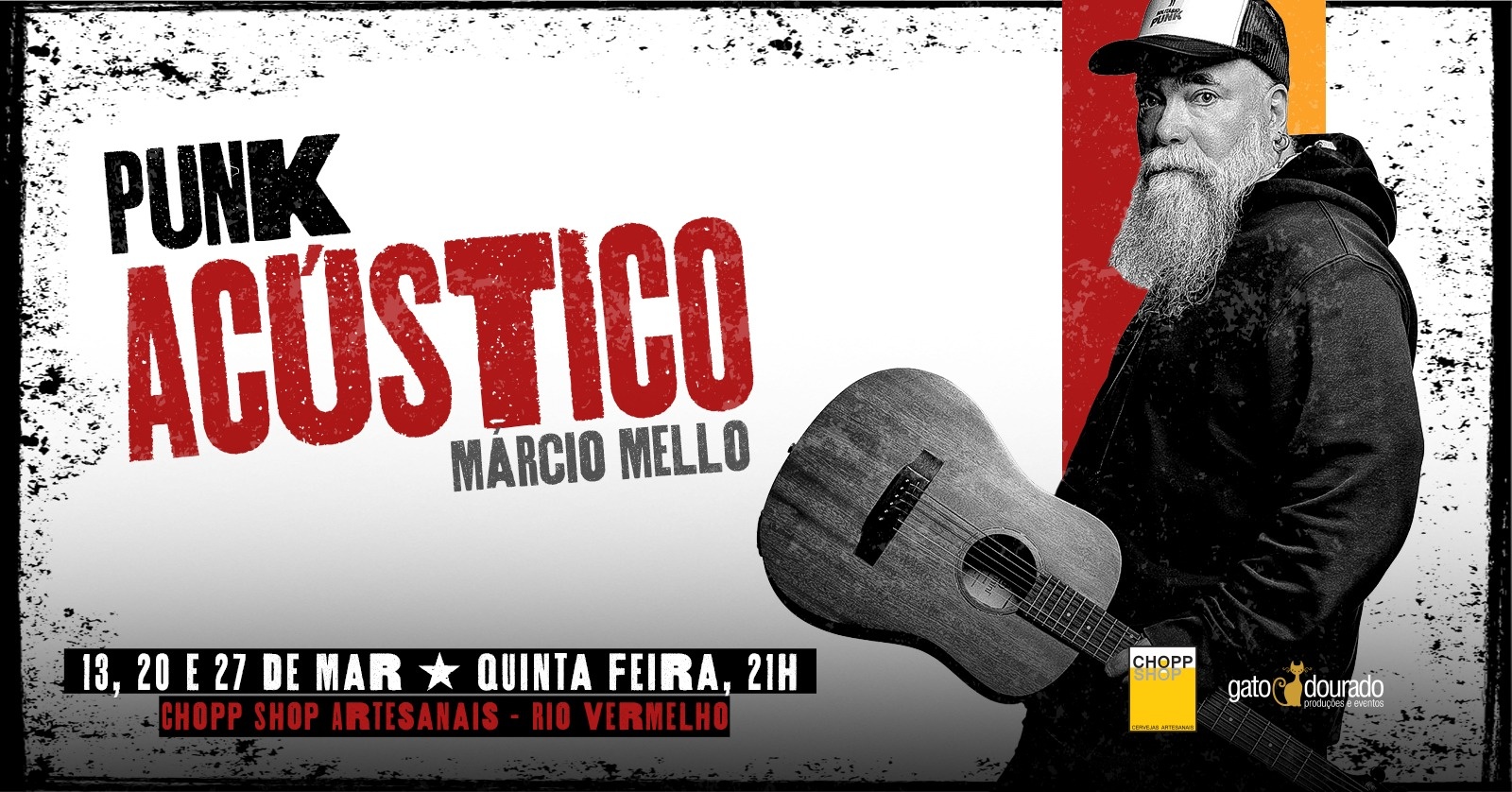 MÁRCIO MELLO - PUNK ACÚSTICO (2ª TEMPORADA) em Salvador - Sympla