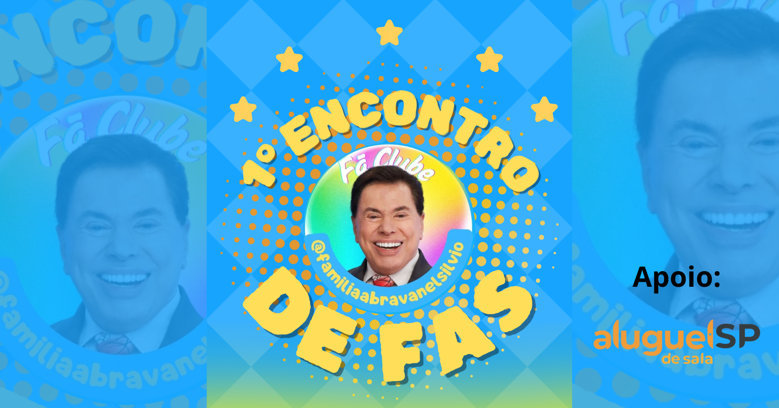 1° ENCONTRO DE FÃS DO SILVIO SANTOS