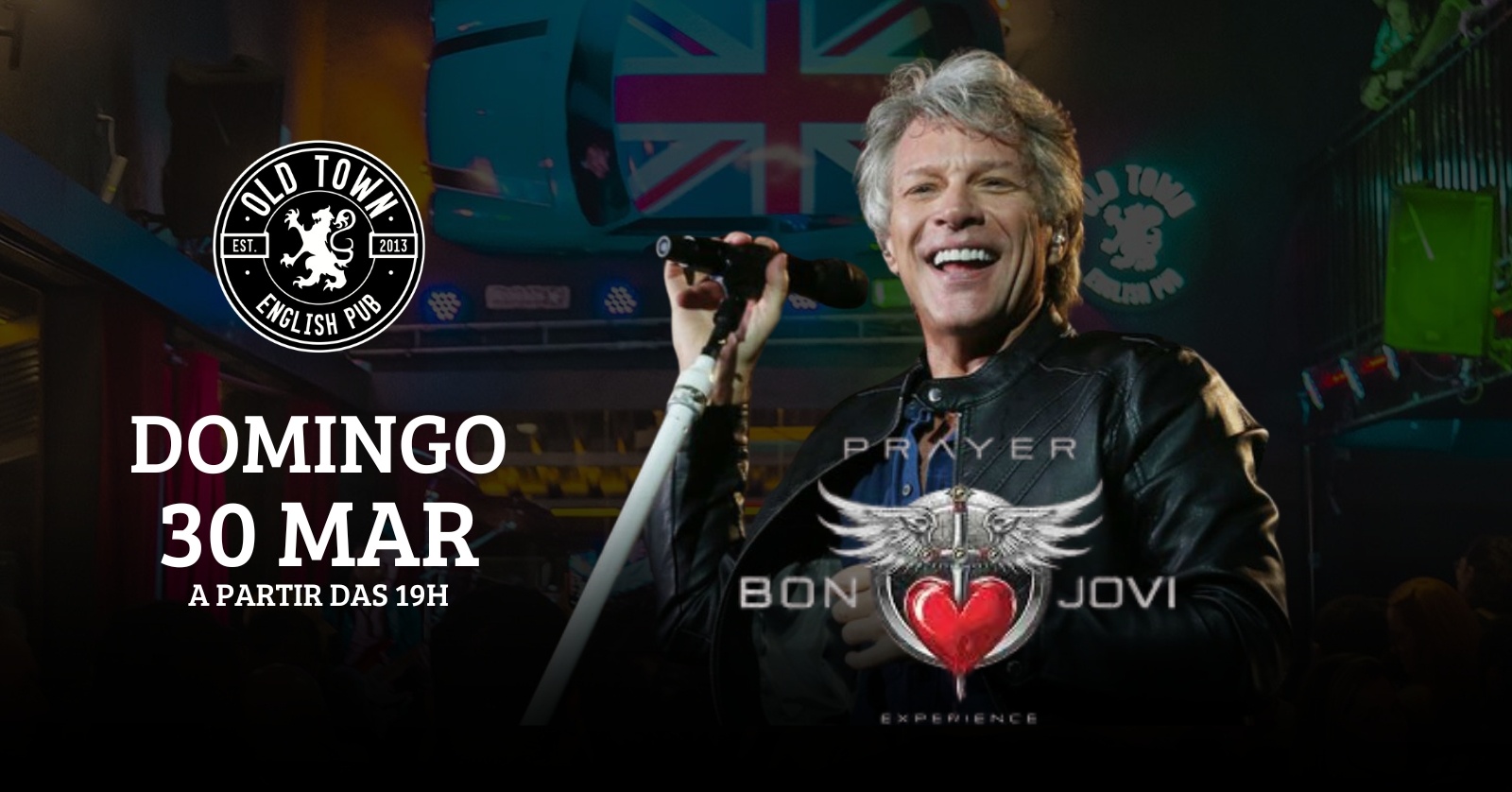 Bon Jovi (Cover) com Prayer Experience no Old Town em Santo André