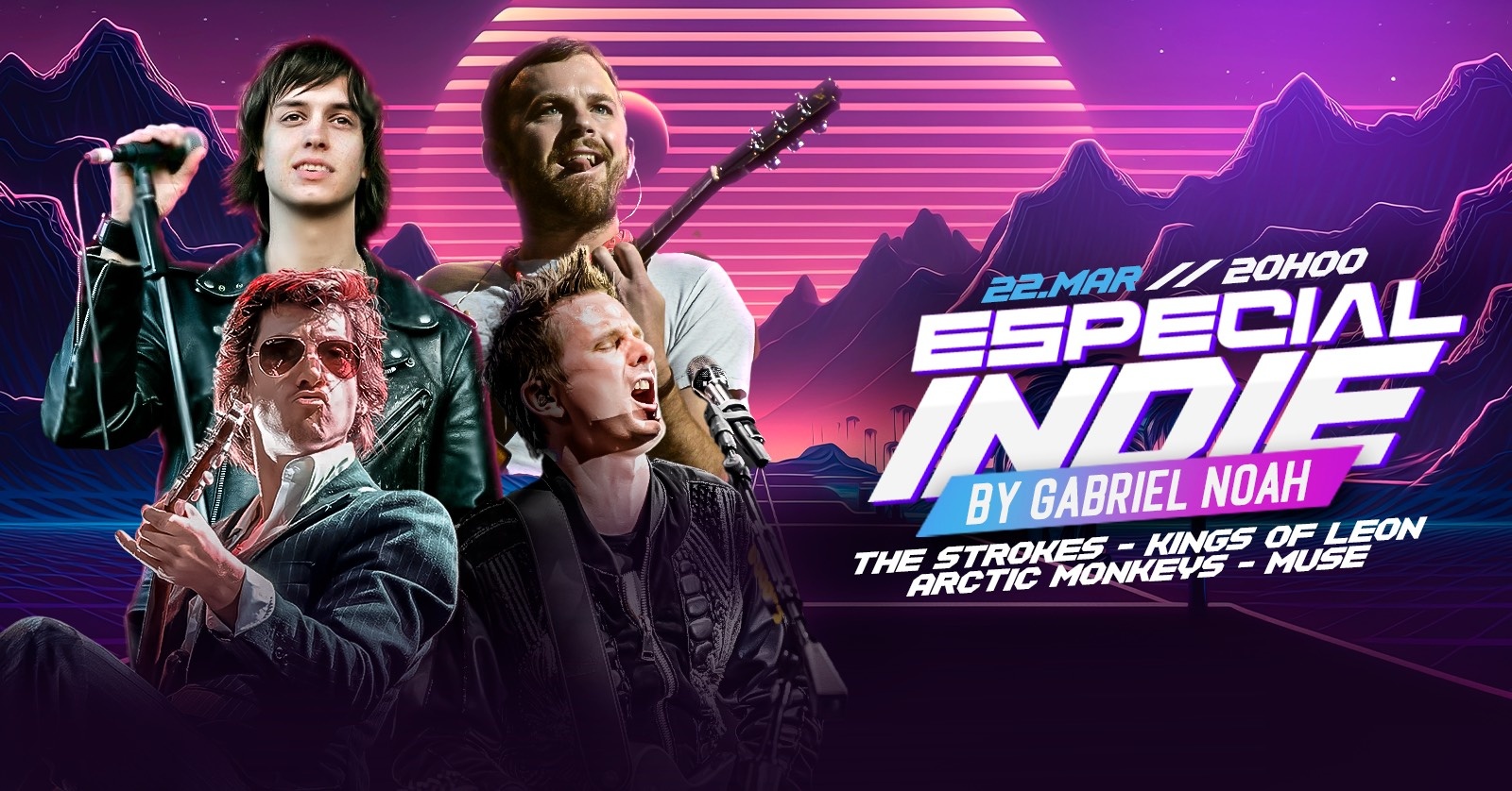 Especial Indie - The Strokes, Kings of Leon, Arctic Monkeys, Muse
