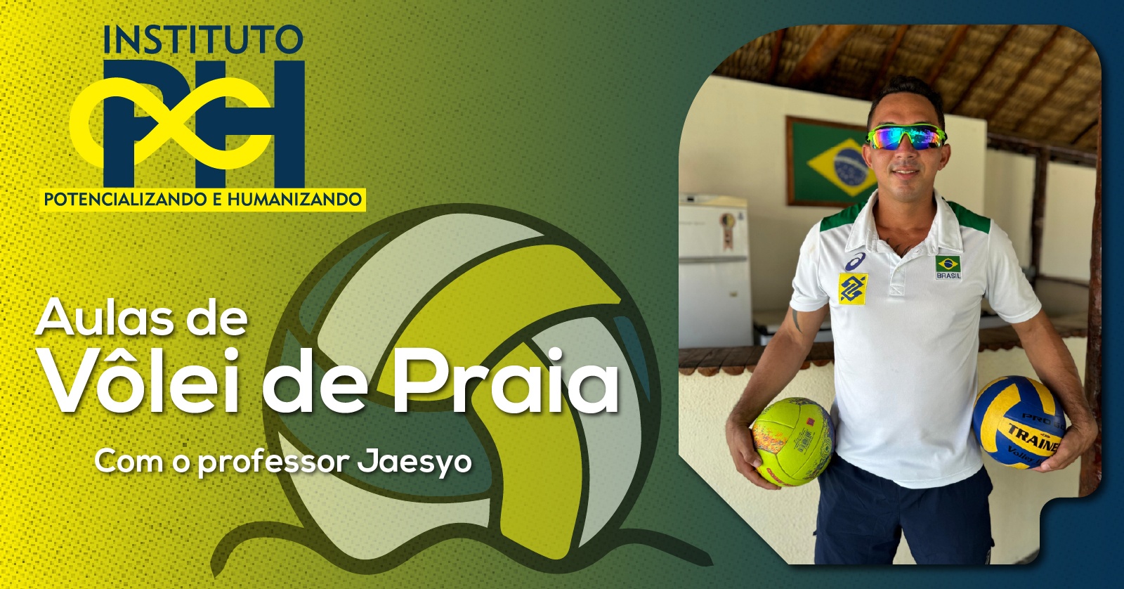 Aulas de Vôlei de Praia - instituto PH