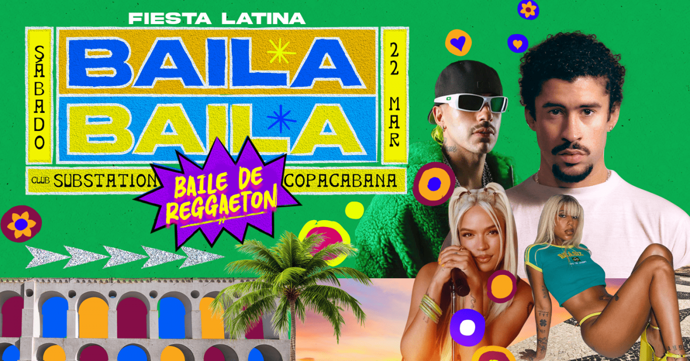 Fiesta Latina Baila Baila | Baile de Reggaeton | Copacabana | 22 de ...