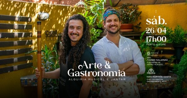 Arte & Gastronomia em Porto Alegre - Sympla