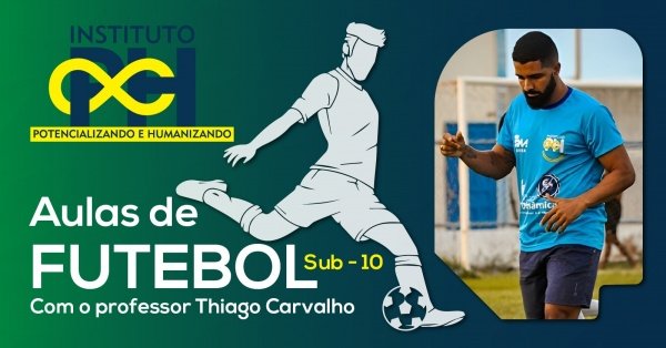 Imagem do evento Aulas Futebol Sub 10 - INSTITUTO PH