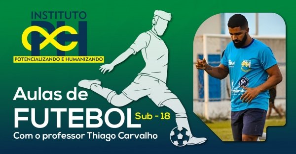 Imagem do evento Aulas Futebol Sub 18 - INSTITUTO PH