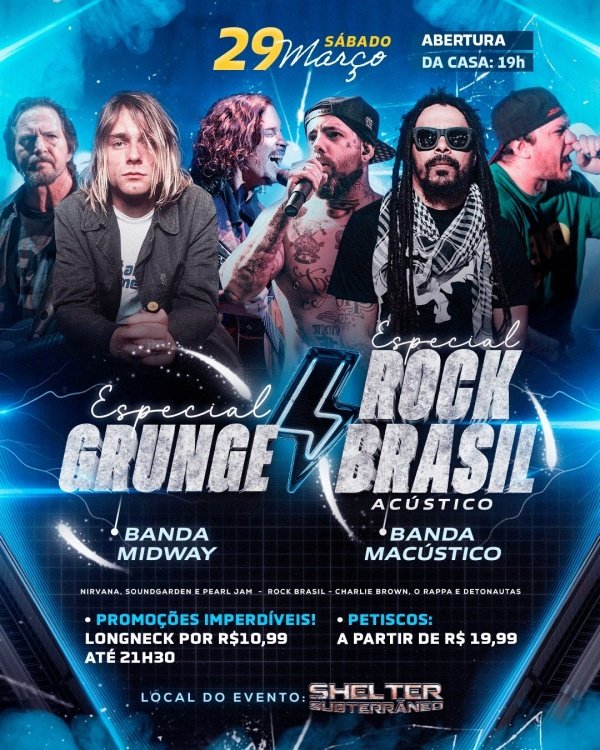 Especial Grunge e Rock Brasil