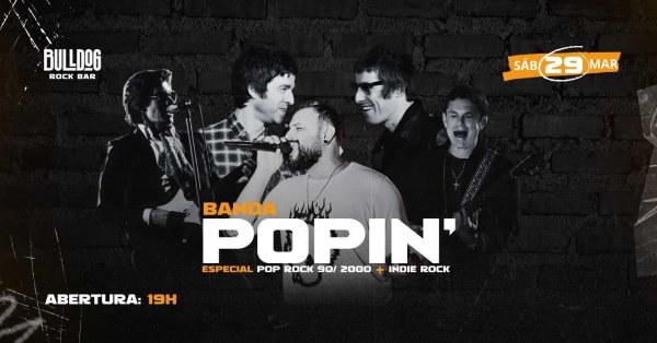 BANDA POPIN ROCK - ESPECIAL INDIE + POP ROCK ANOS 90