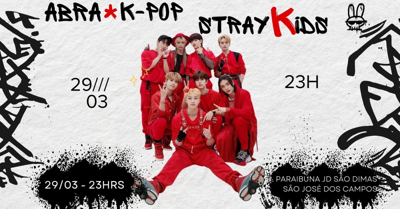 ABRAK-POP ESPECIAL STRAY KIDS em São José dos Campos - Sympla