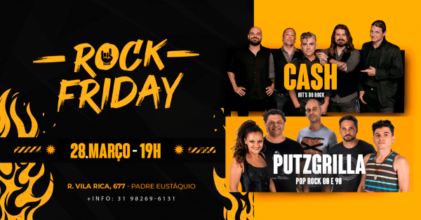ROCK FRIDAY | 28 MAR | ROTA 677 | 19H